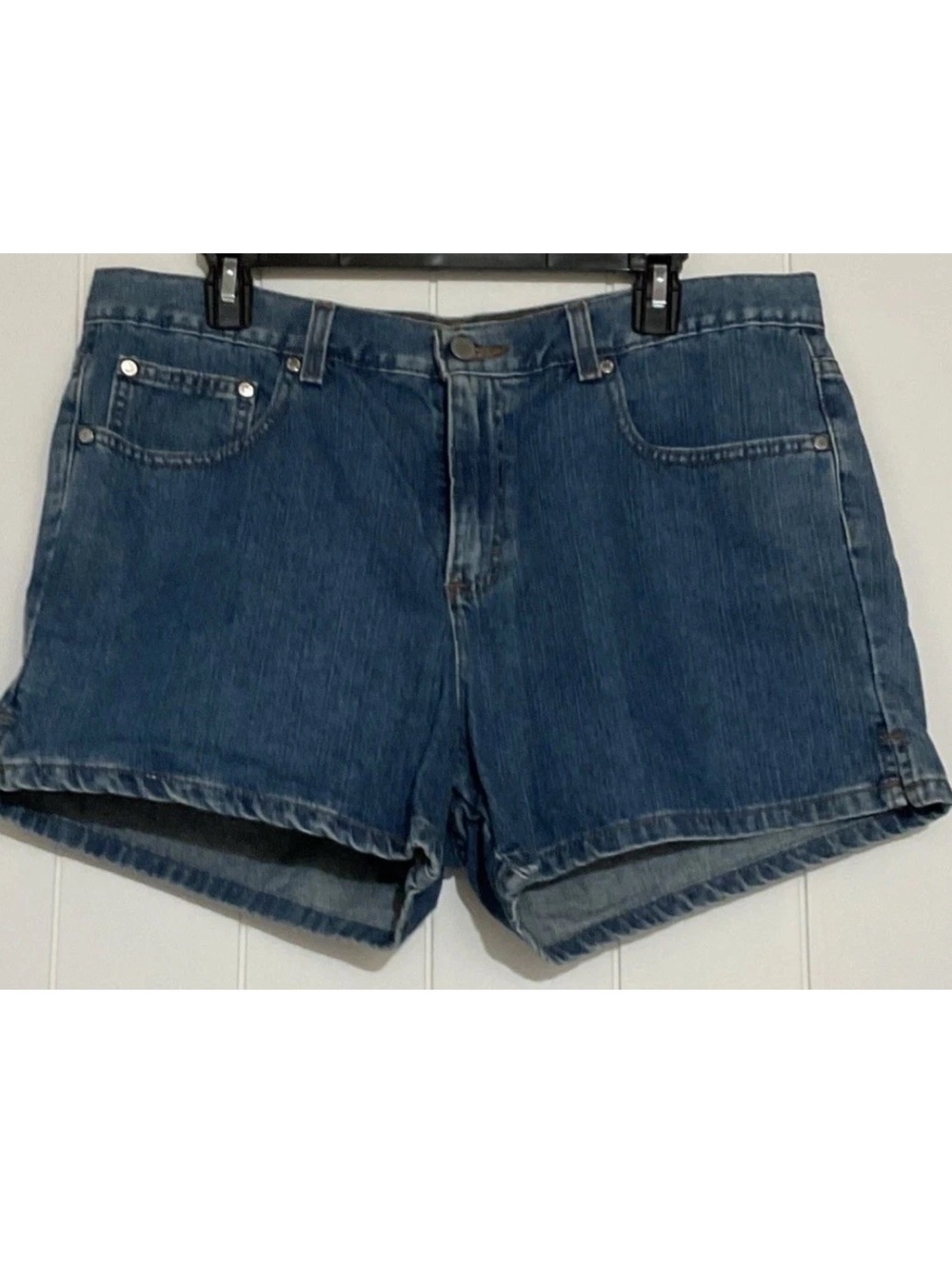 Calvin Klein Medium Blue Denim Jean Shorts